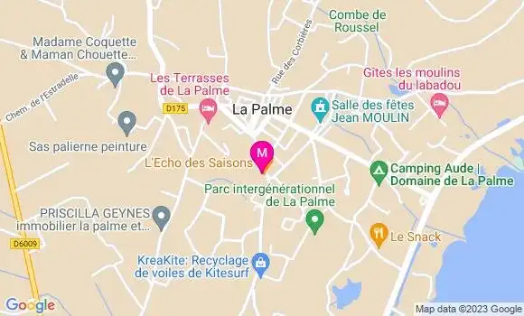 Localisation Restaurant  L
