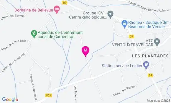 Localisation Restaurant  La Cuisine de Sandro