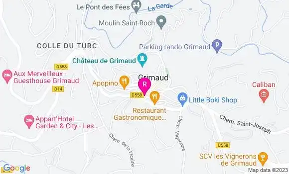 Localisation Restaurant  La Fontaine
