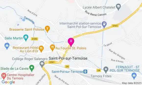 Localisation Restaurant Turc Efes