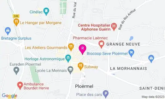 Localisation Restaurant  Le Rond de Serviette