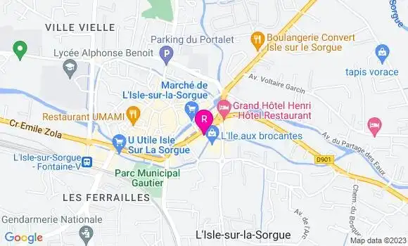 Localisation Restaurant  Aux Cocottes