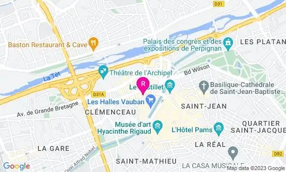 Localisation Restaurant  L