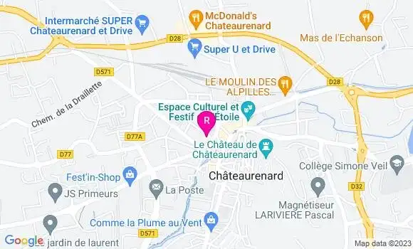 Localisation Restaurant  Le Castel
