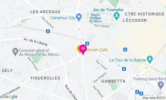 Localisation Restaurant  Le Sphinx
