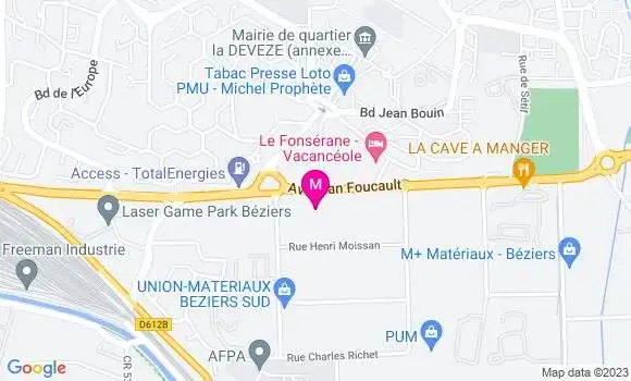 Localisation Restaurant Grill L