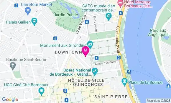 Localisation Restaurant  Le 1925