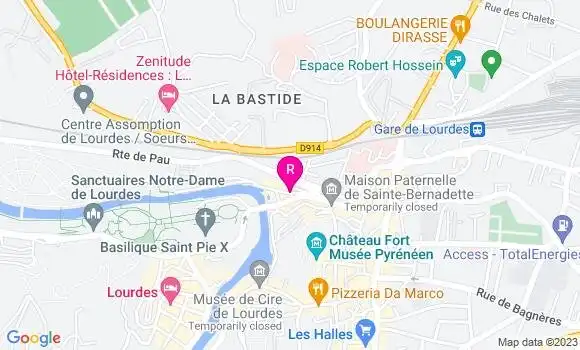 Localisation Restaurant  L