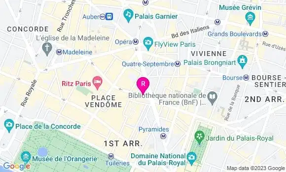 Localisation Restaurant  Mister Garden