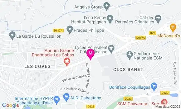 Localisation Restaurant  Aux Mots Passants