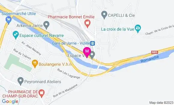 Localisation Restaurant  La Dame de Pique