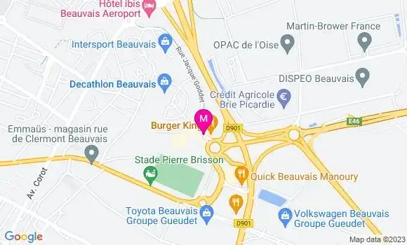 Localisation Restaurant Italien Le Comptoir Italien