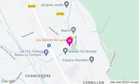 Localisation Restaurant  La Lutiniere