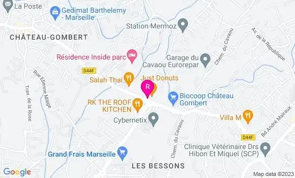 Localisation Restaurant Fruits de Mer Coquillages Neptune
