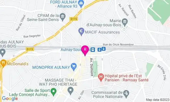 Localisation Restaurant  Le Cornefert