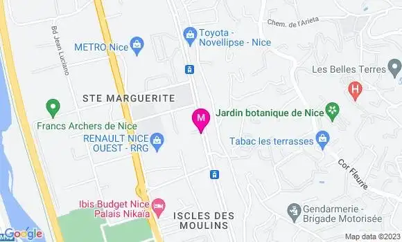 Localisation Brasserie Saint Vincent