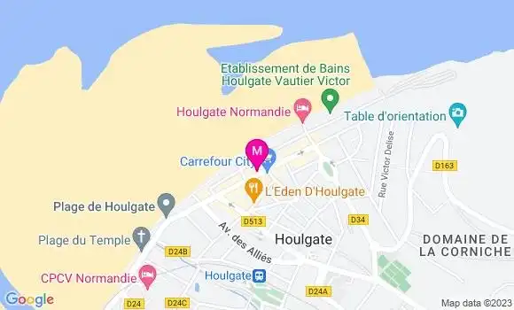 Localisation Restaurant  La Terrasse