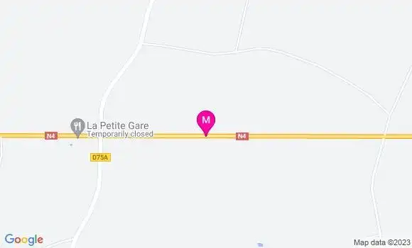 Localisation Restaurant  La Petite Gare