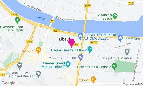 Localisation Restaurant Grill Côte et Grill