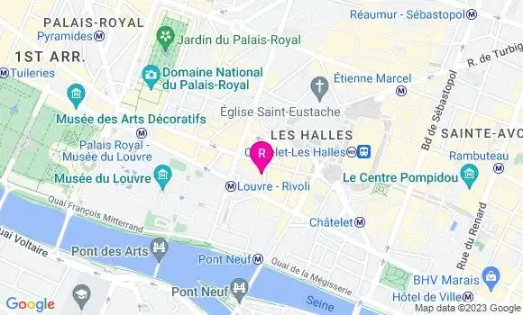 Localisation Restaurant  Comptoir 43