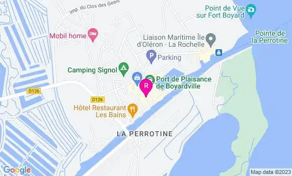 Localisation Restaurant  La Terrasse