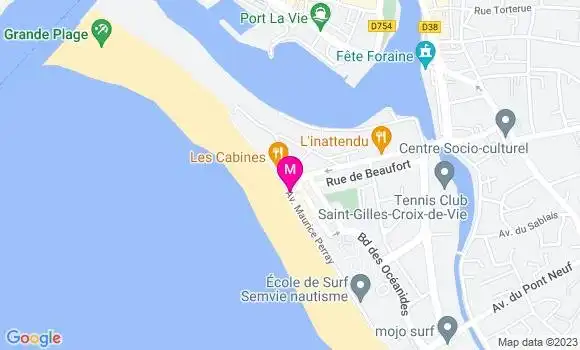 Localisation Restaurant  Le Rayon Vert
