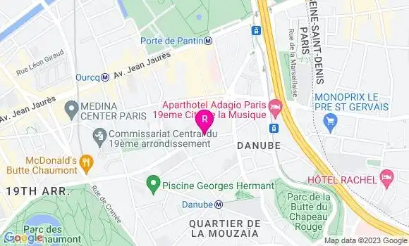 Localisation Restaurant Chinois Shinzzo