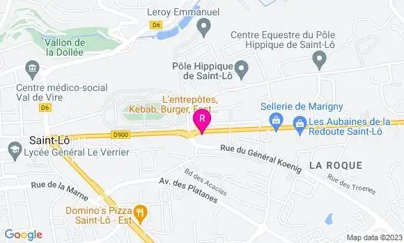 Localisation Restaurant  L