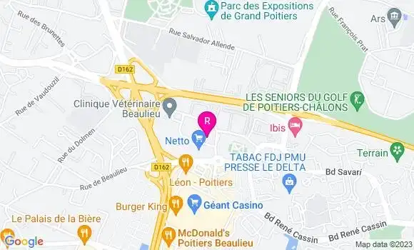 Localisation Restaurant Asiatique Royal de Chine