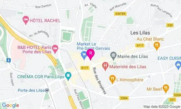 Localisation La Crêperie