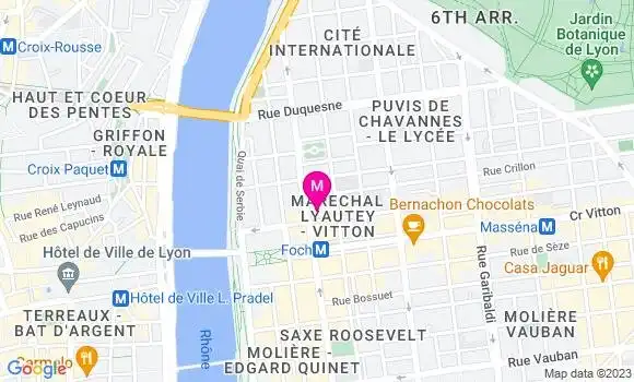Localisation Bistrot Le Foch Bistrôtisserie