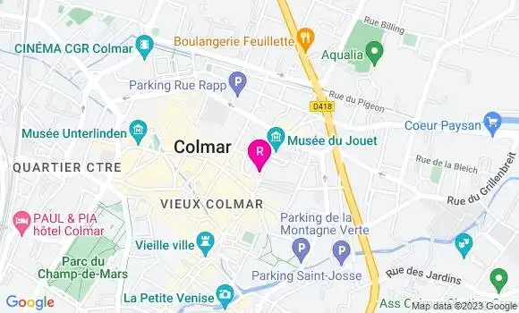 Localisation Restaurant  Au Petit Vauban