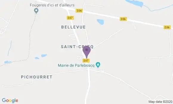 Localisation Restaurant  Clos Saint Cricq