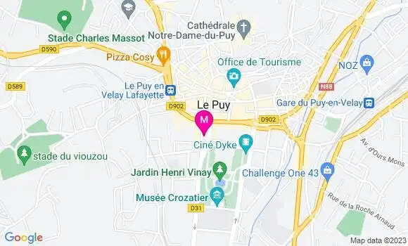 Localisation Restaurant  Le Zèbre