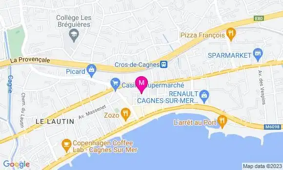 Localisation Pizzeria Forno Di Napoli