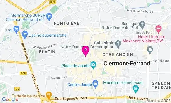 Localisation Le Bistrot d