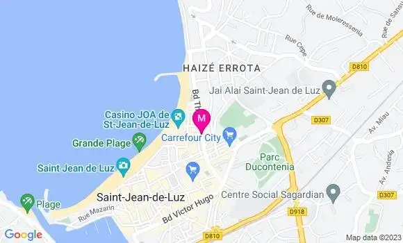Localisation Bistrot Txitxu