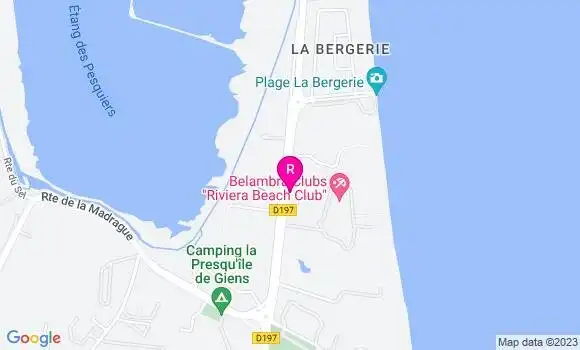 Localisation Restaurant  La Bergerie
