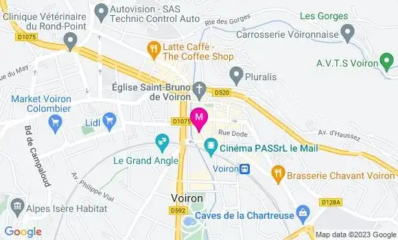 Localisation Restaurant Bio Planète Saveurs