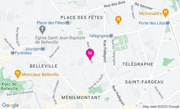 Localisation Restaurant  Le Deauville