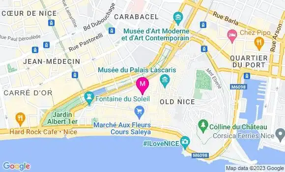 Localisation Restaurant  Marinette