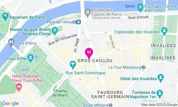 Localisation Restaurant  Gloria