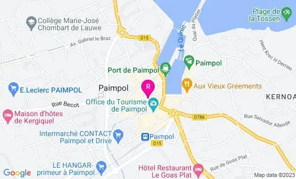 Localisation Restaurant  L