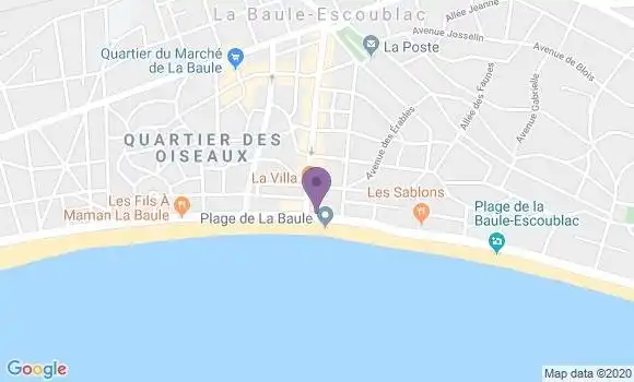 Localisation Restaurant Bar Beach Bar