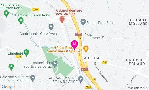 Localisation Restaurant  Le K7