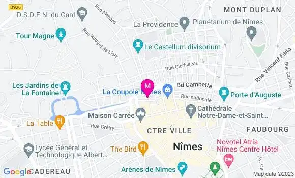 Localisation Restaurant  Le Cinso