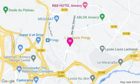 Localisation Restaurant Bar L