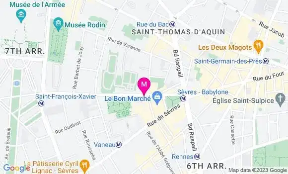 Localisation Restaurant  Au Babylone