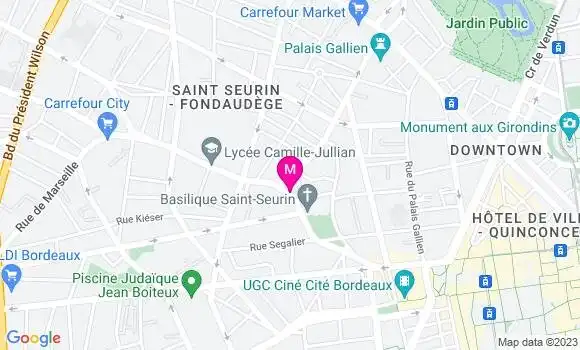 Localisation Restaurant  Meunier