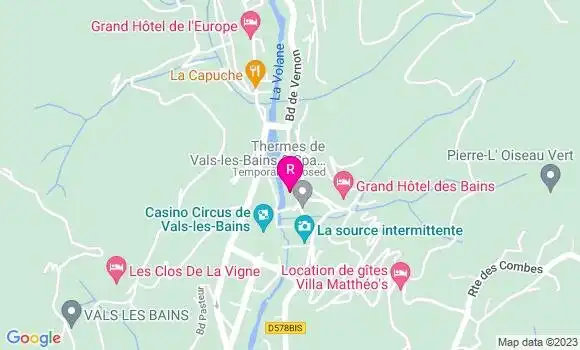 Localisation Restaurant  Le Carré des Maîtres